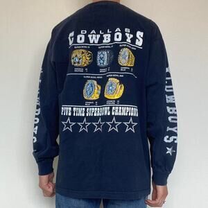 Vintage 90s dallas cowboys long sleeve